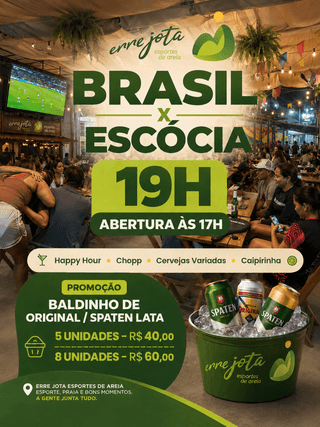 Brasil x Escocia